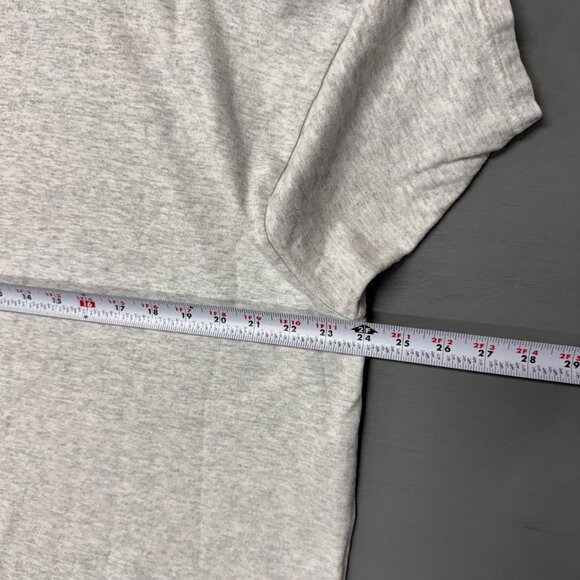 Vintage Miami University Champion 90s Grey Boxy Tee Shirt Xl - Picture 6 of 7